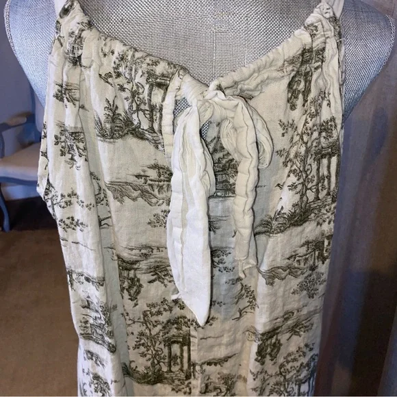 Linen dress and sweater set - Picture 5 of 8